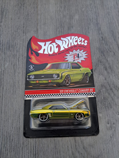 Hot Wheels Rlc 69 Chevrolet Camaro SS