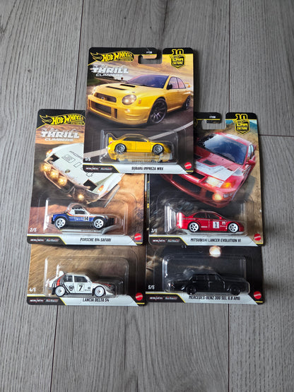 Hot wheels premium thrill climbers case of 10 *Chance of chase* read description to confirm before buying case