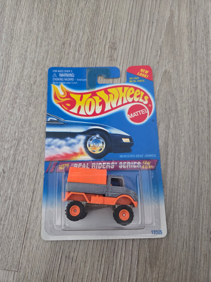 Hot Wheels Mercedes Benz Unimog Real Rider Series