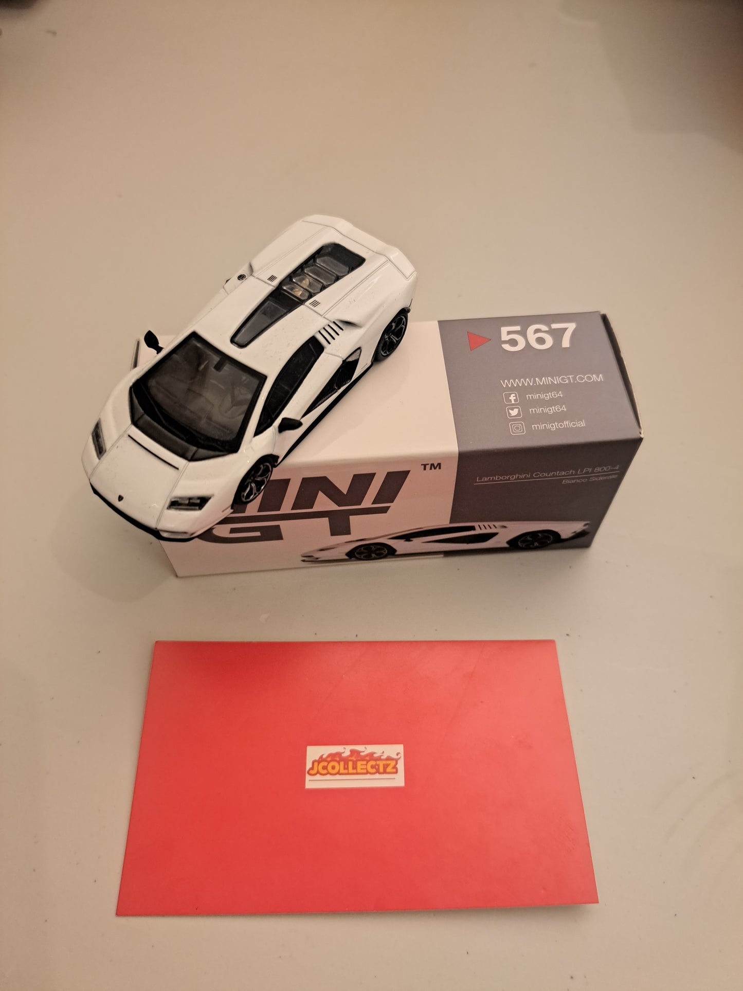 Mini Gt Lamborghini Countach Lpi-800-4