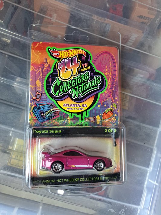 Hot wheels 24th collectors nationals Toyota supra