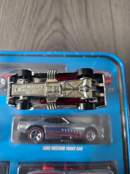 Hot wheels ford mustang funny car super chrome *loose*