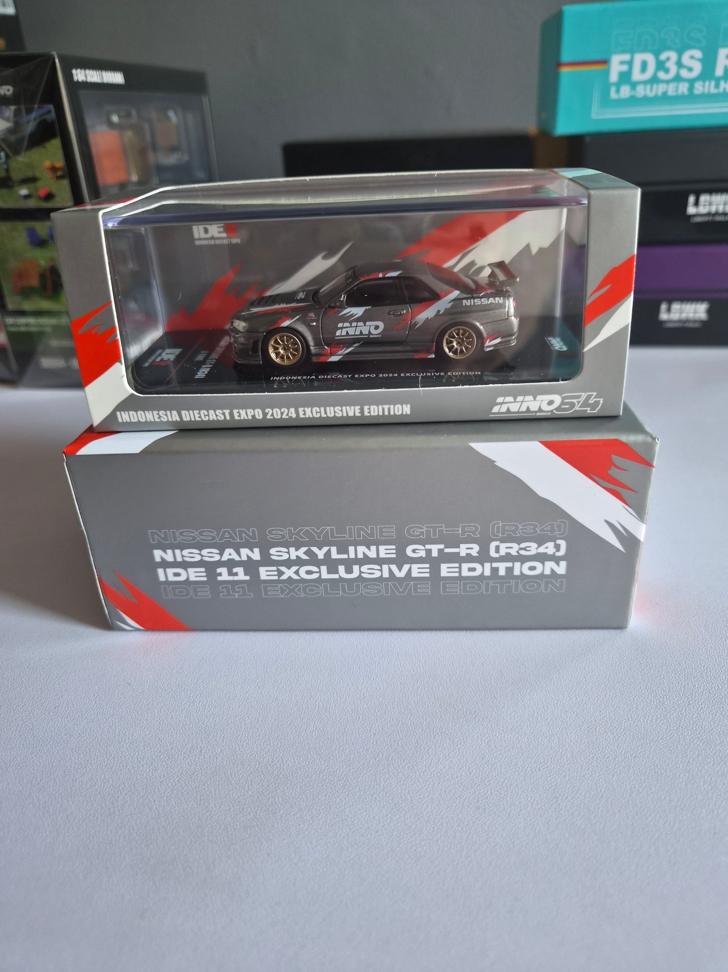 Inno 64 Nissan Skyline Gtr R34  Ide 11 Exclusive Edition