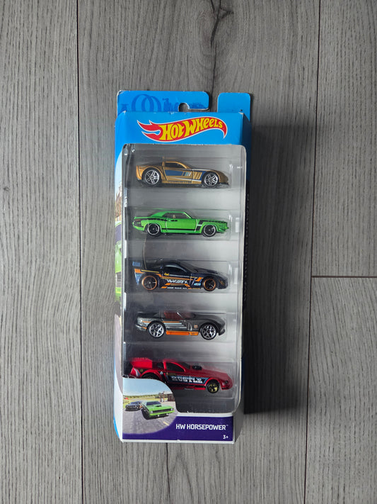 Hot Wheels 5 pack Hw Horsepower