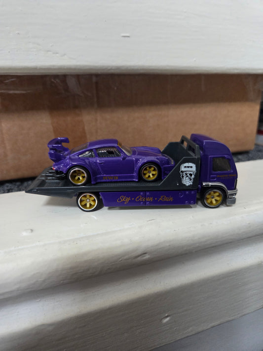 Hot wheels premium team transport porsche 930 rwb aero lift loose