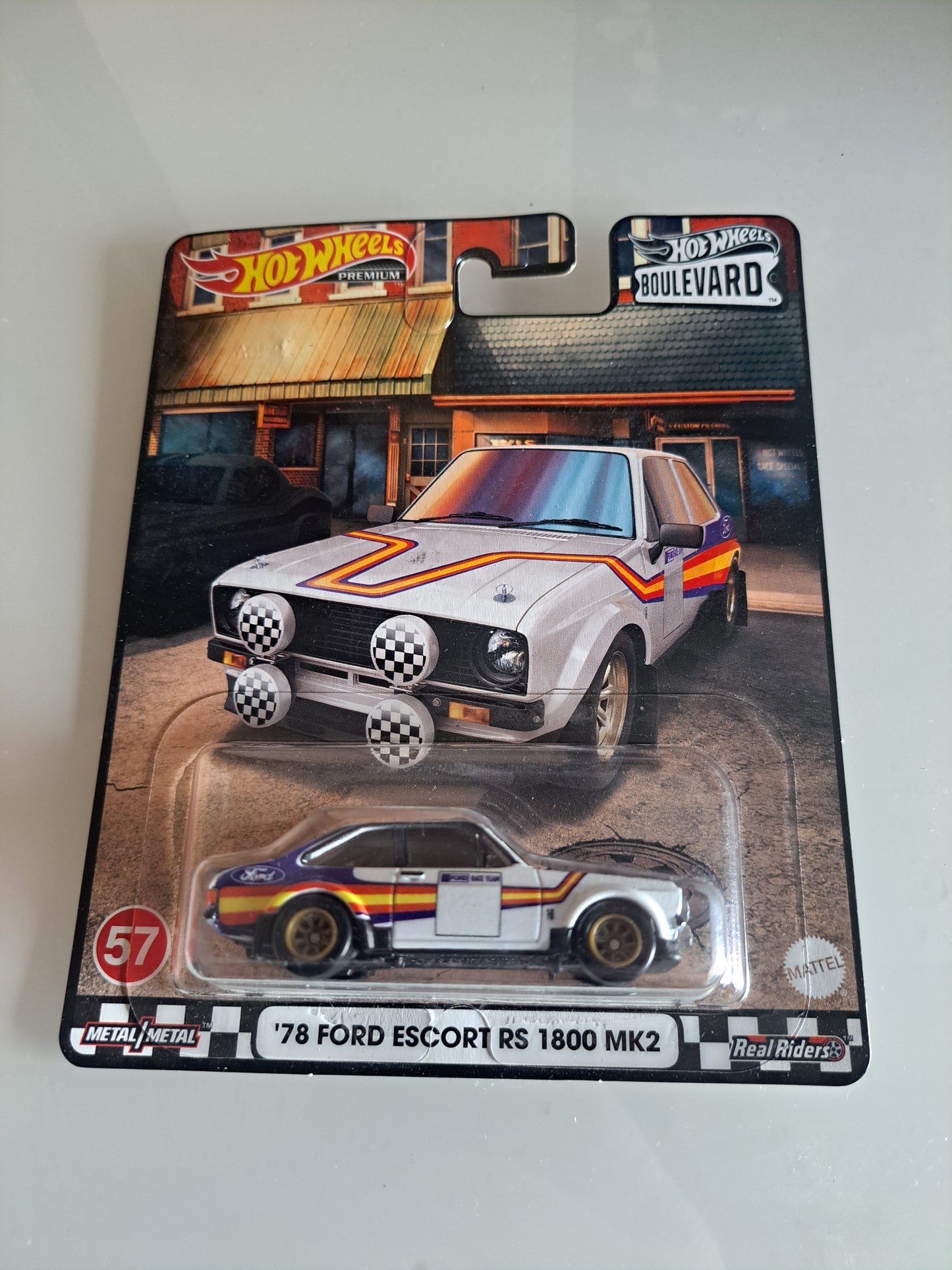 Hot Wheels 78 Ford Escort rs1800 Mk2