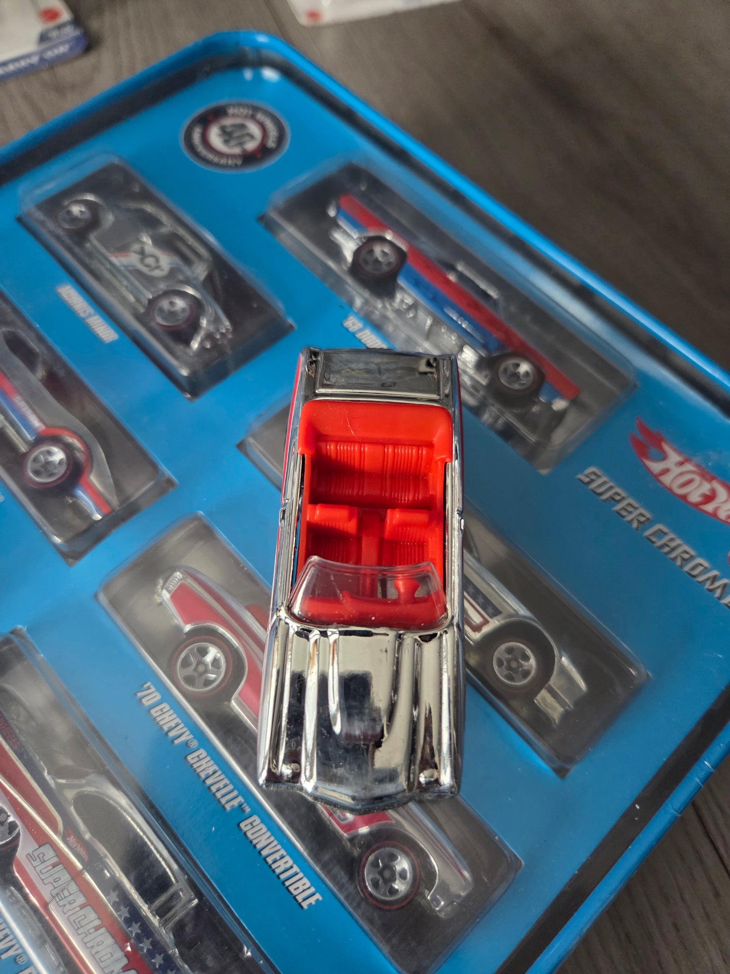 Hot wheels super chrome chevy chevelle *loose*