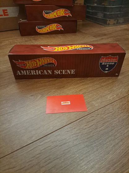 Hot Wheels Amercian Scene Container