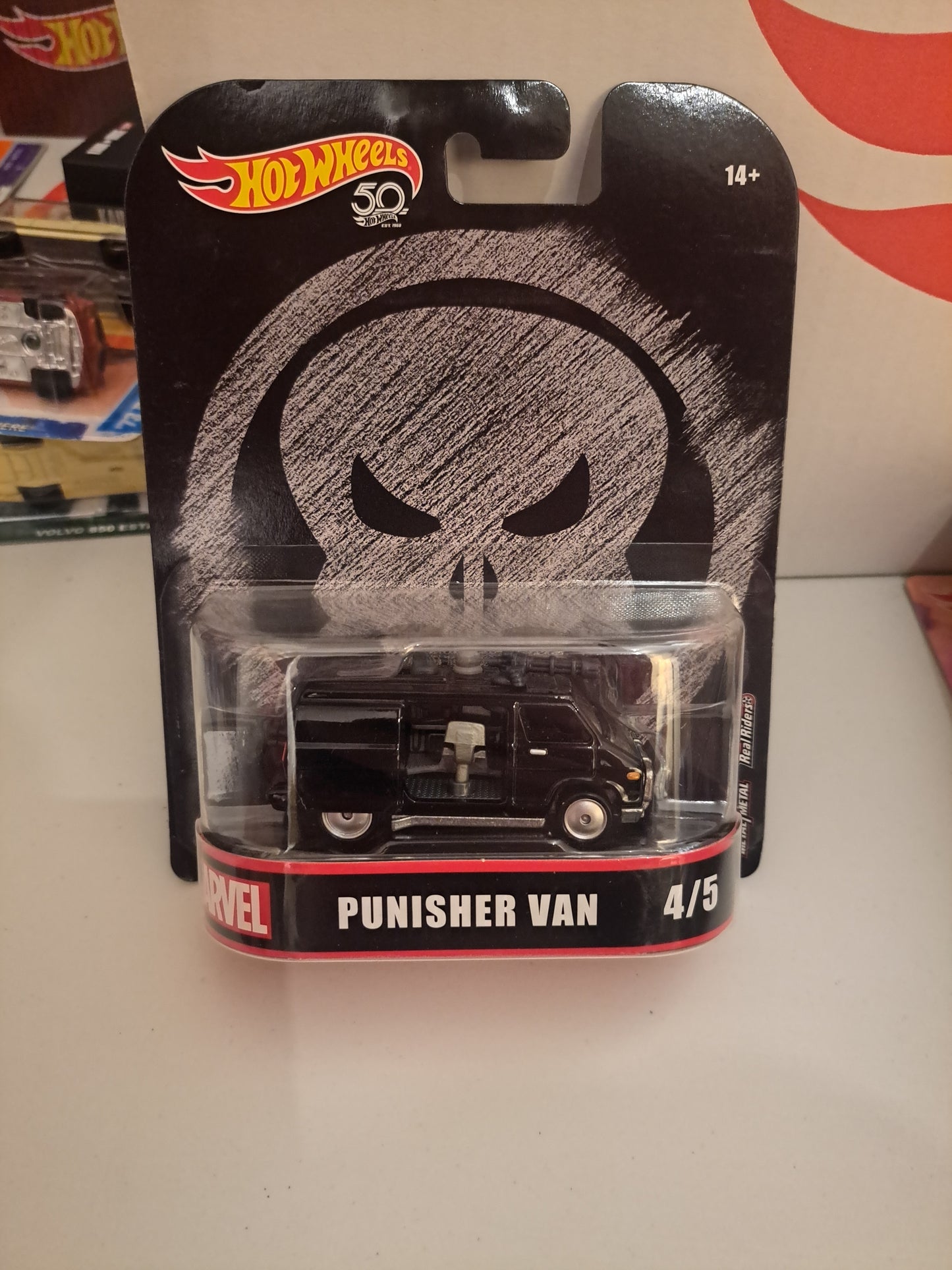 Hot Wheels Real Rider Punisher Van