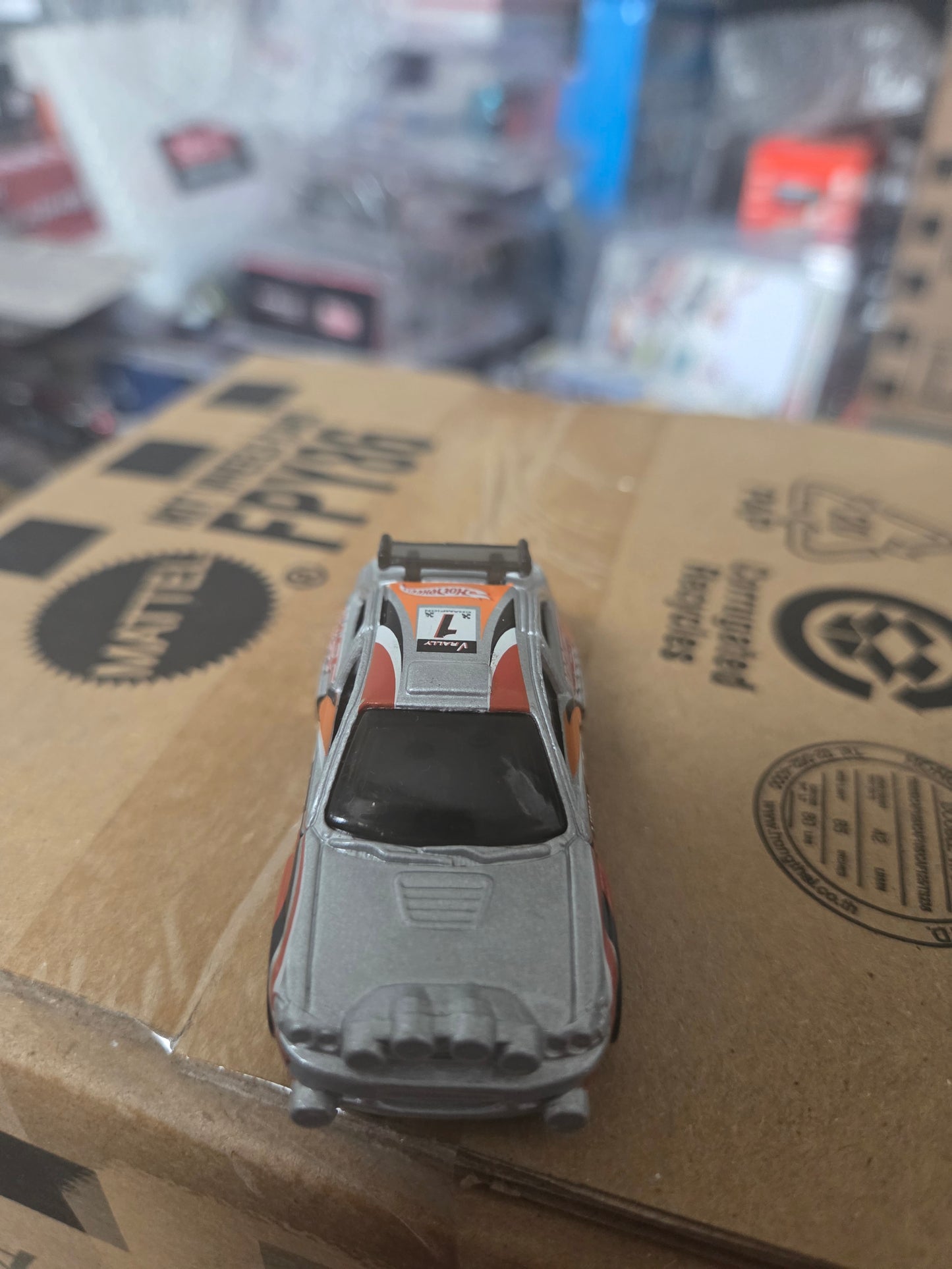 Hot Wheels Ford Escort Rally Silver *Loose*