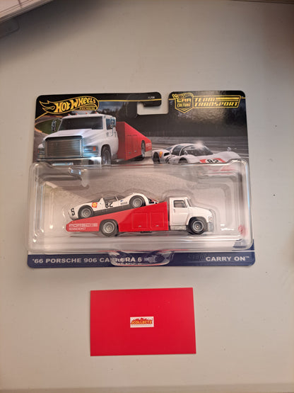 Hot Wheels Team Transport 66 Porsche 906 Carrera