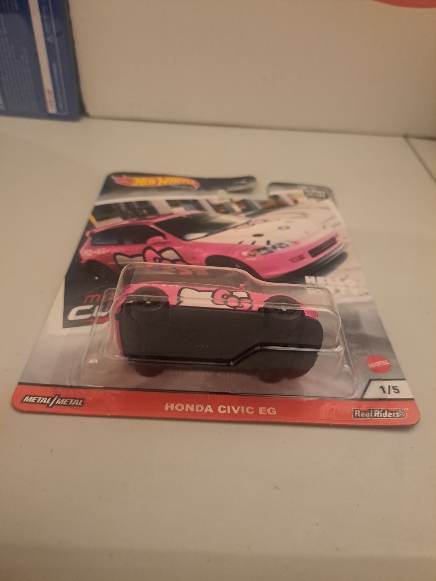 Hot Wheels Modern Classic Honda Civic Hello Kitty