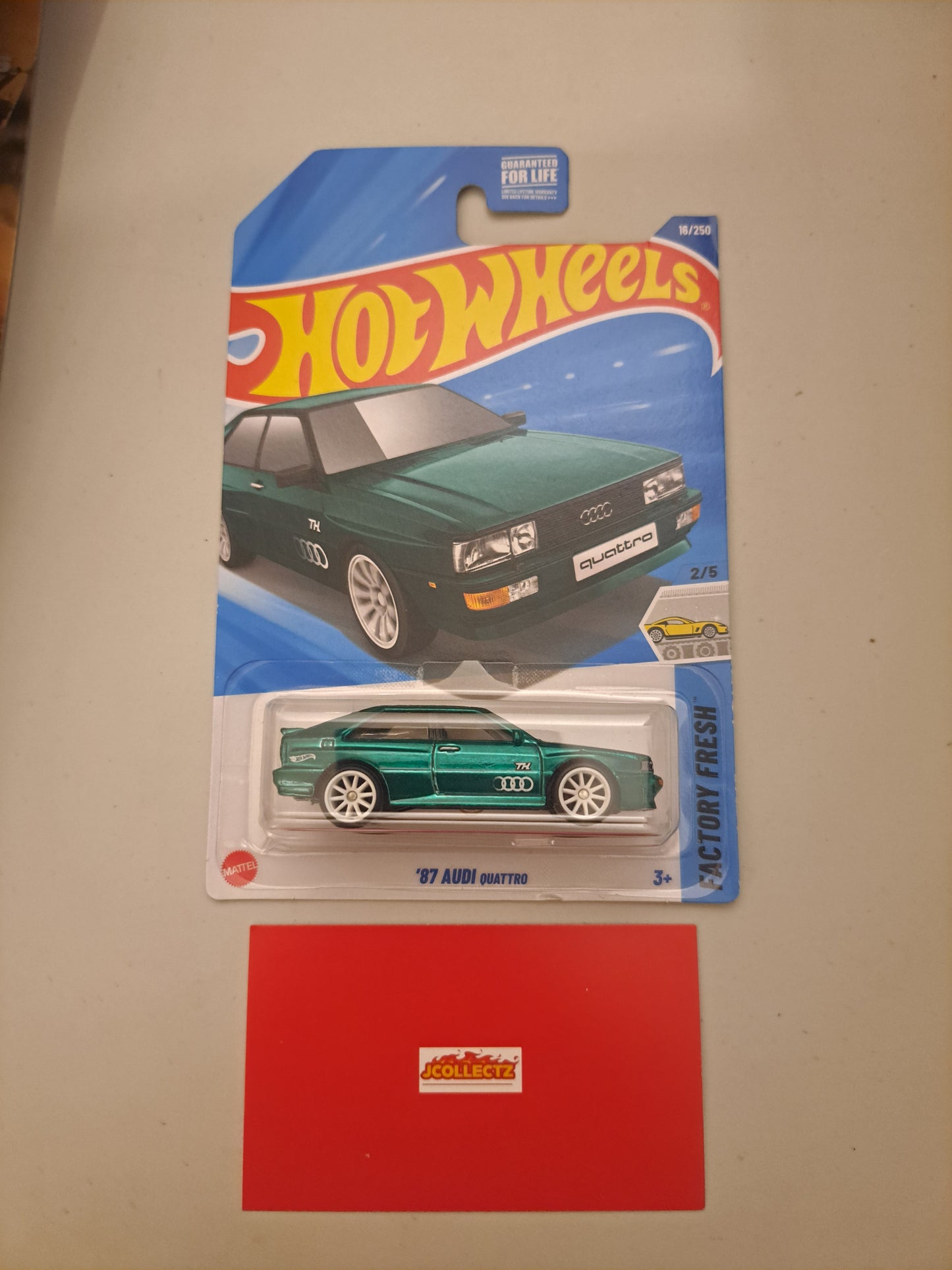 Hot Wheels 87 Audi  Qauttro Super Treasure Hunt