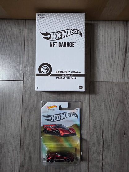 Hot wheels Pagani Zonda R #15 1:64 Premium NFT Garage series 7