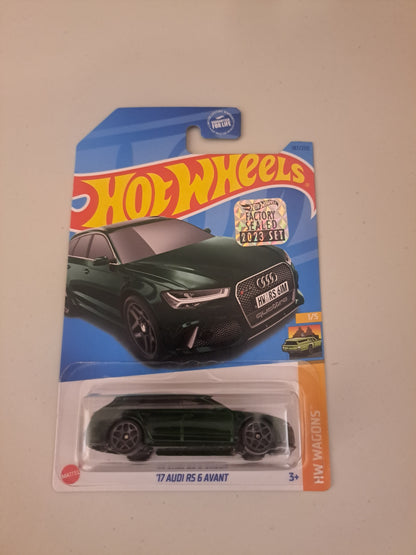 Hot Wheels 17 Audi Rs6 Avant *Factory Sealed *