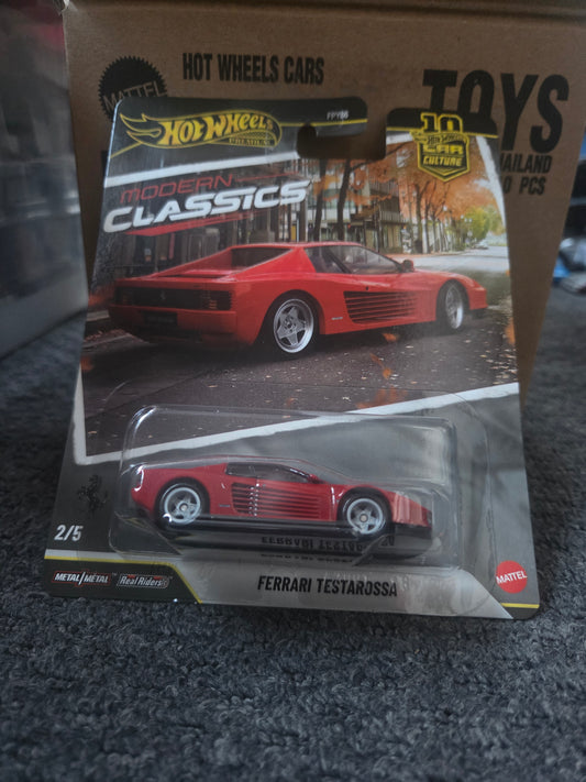 Hot Wheels Premium Ferrari Testarossa Modern Classics