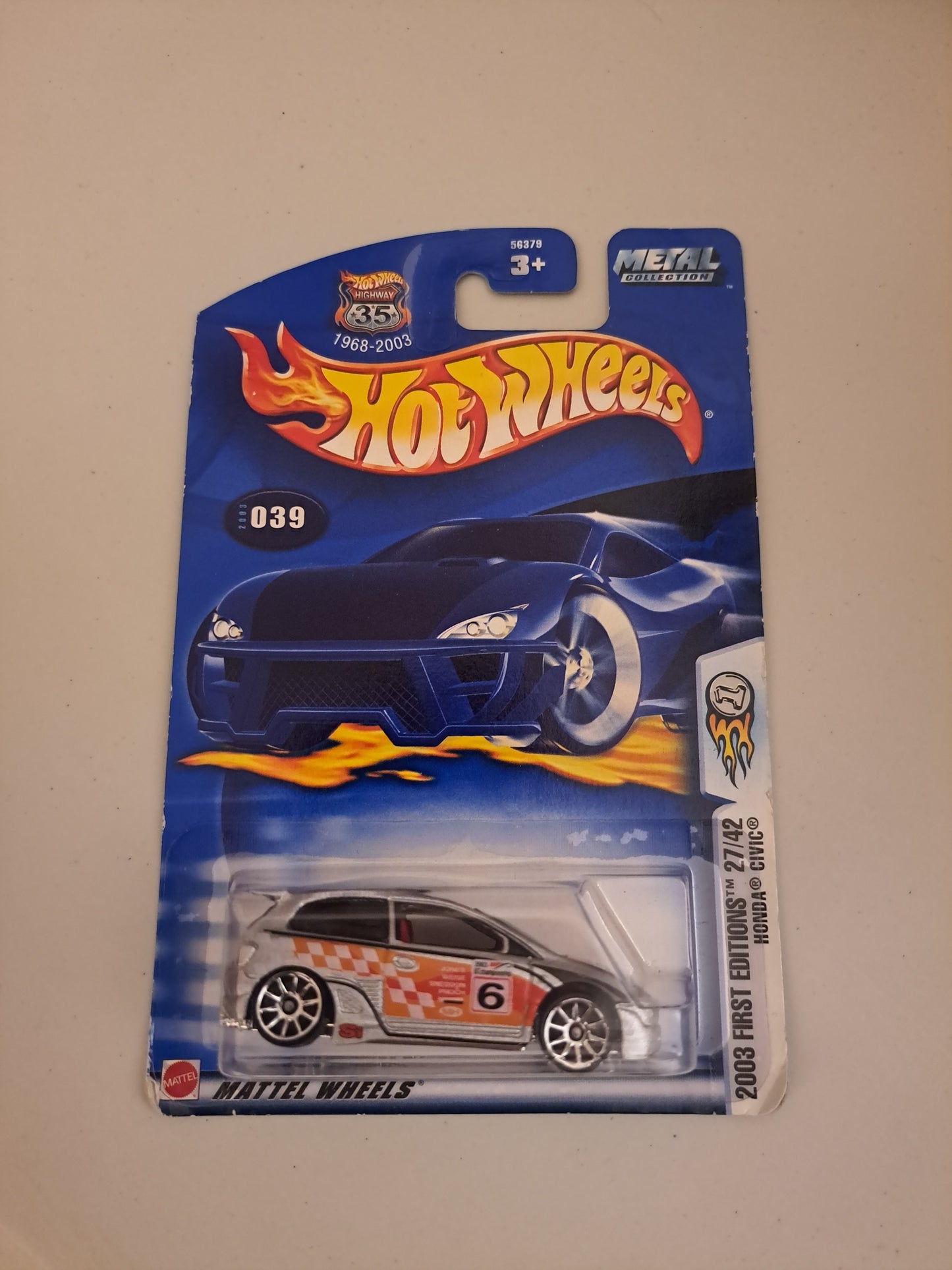 Hot Wheels Honda civic Type R