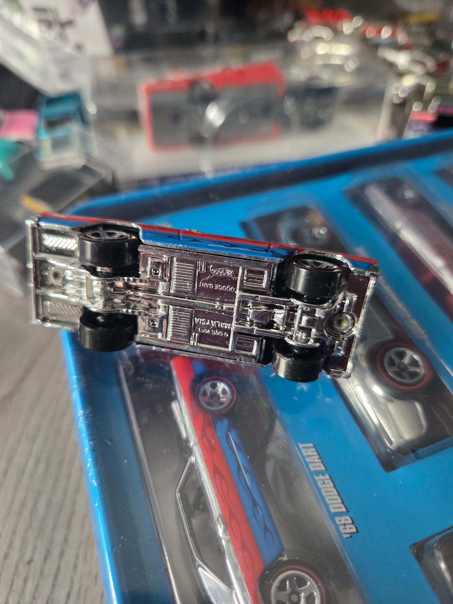 Hot wheels dodge dart super chrome *loose*