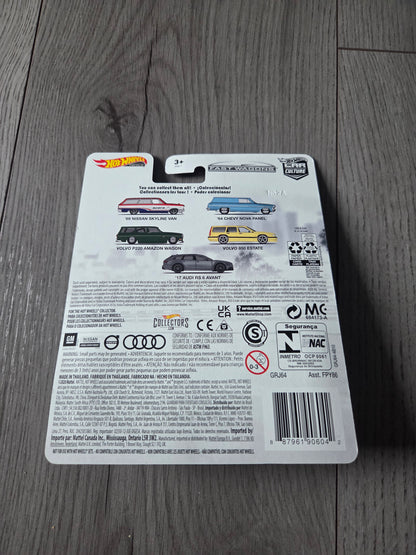 Hot wheels fast wagons volvo p220 amazon wagon  premium