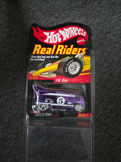 Hot Wheels Rlc Real Riders Series Vw Drag Bus
