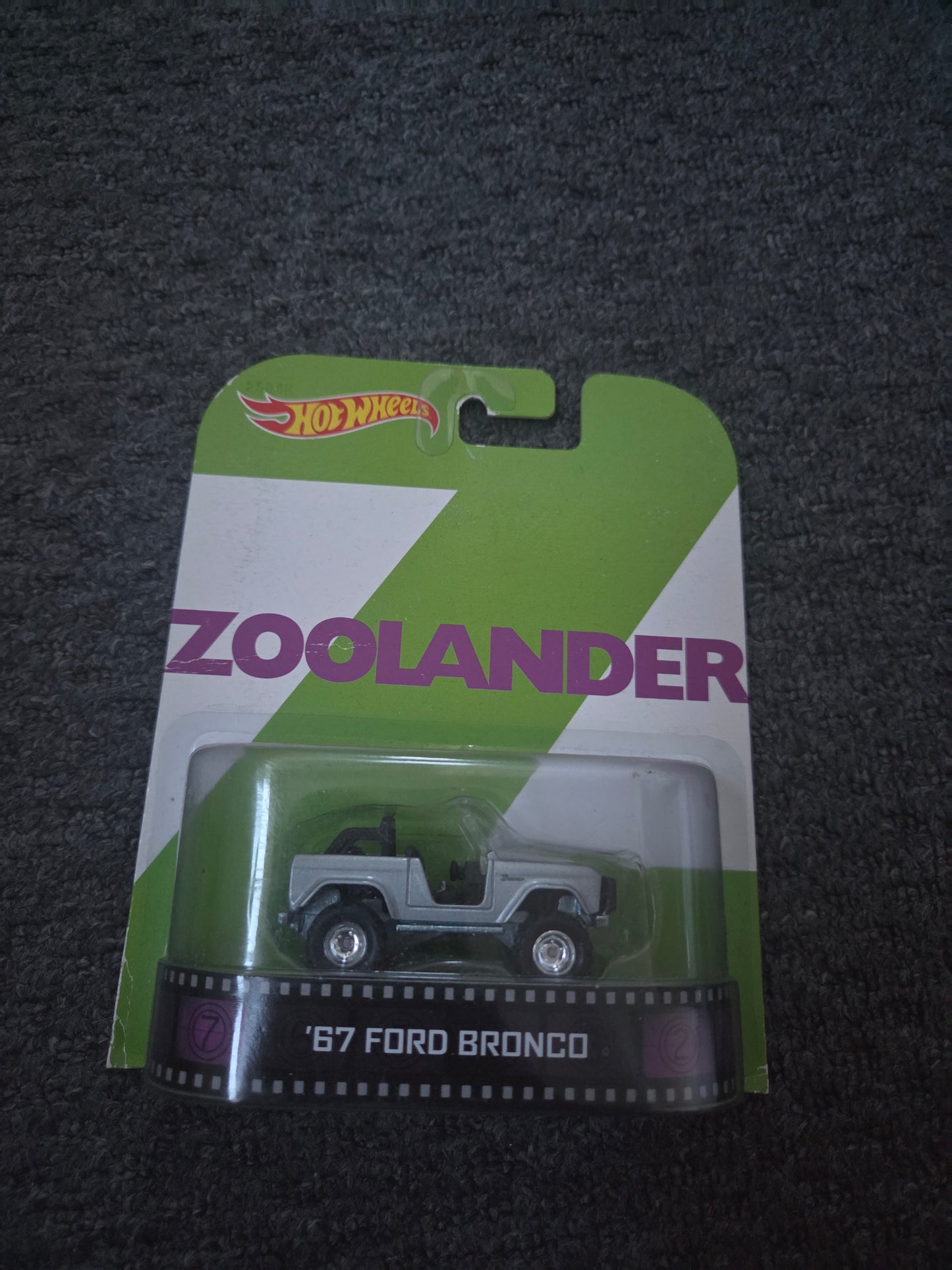 Hot wheels retro entertainment zoolander ford bronco