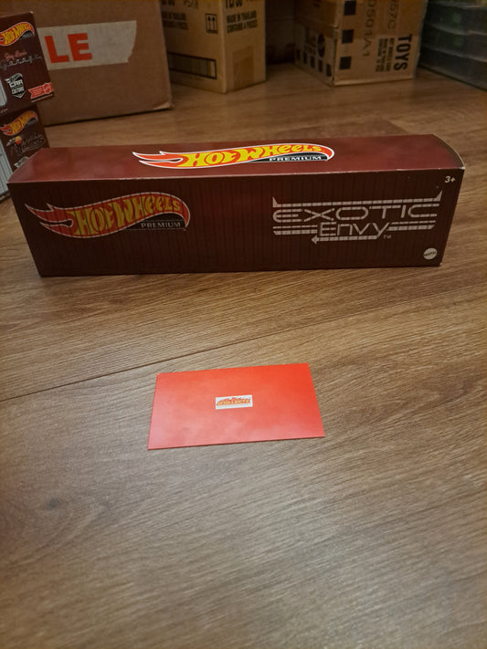 Hot Wheels Exotic Envy Container Set