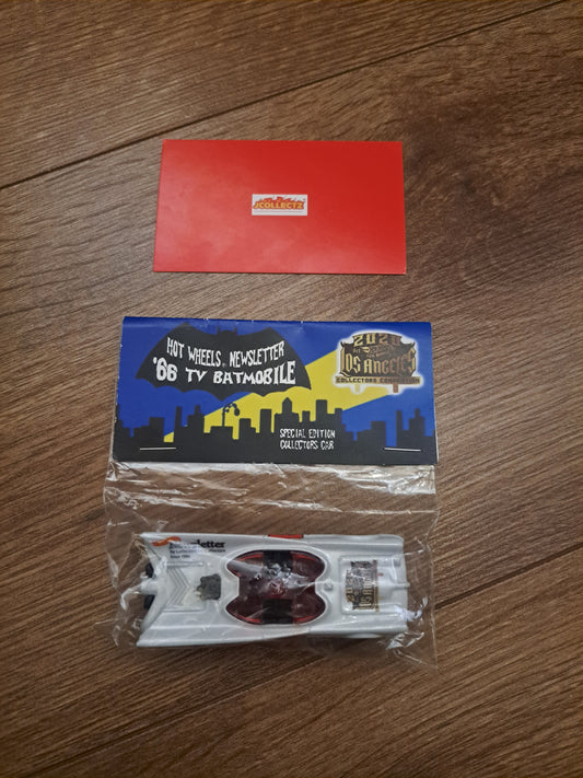 Hot Wheels Batman Newsletter Batmobile Sealed