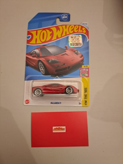 Hot Wheels Mclaren F1 *Factory Sealed*