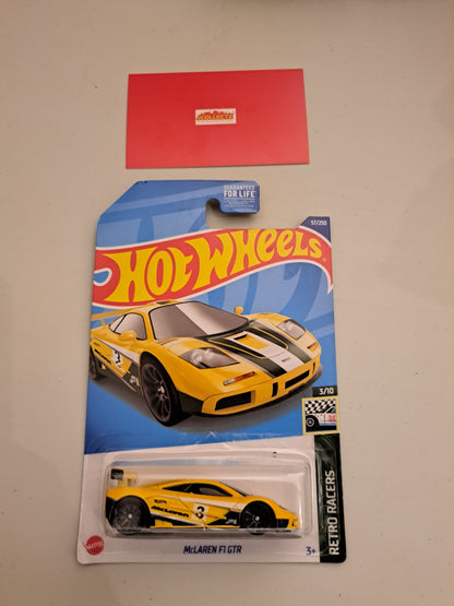 Hot Wheels Mclaren F1 Gtr *Kroger Exclusive*