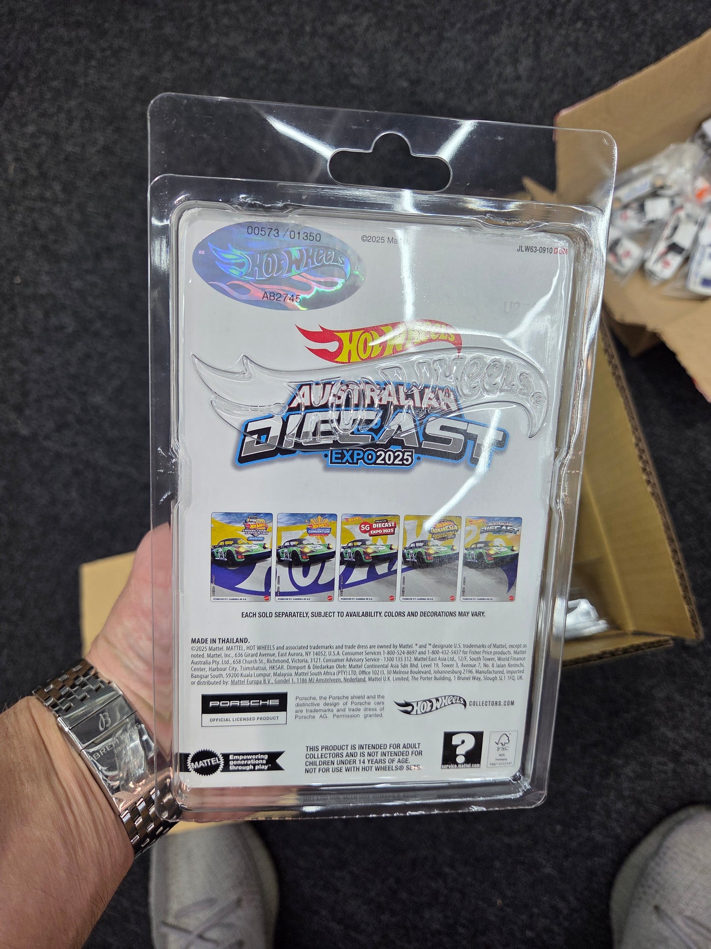 Hot wheels porsche Australian diecast expo 2025
