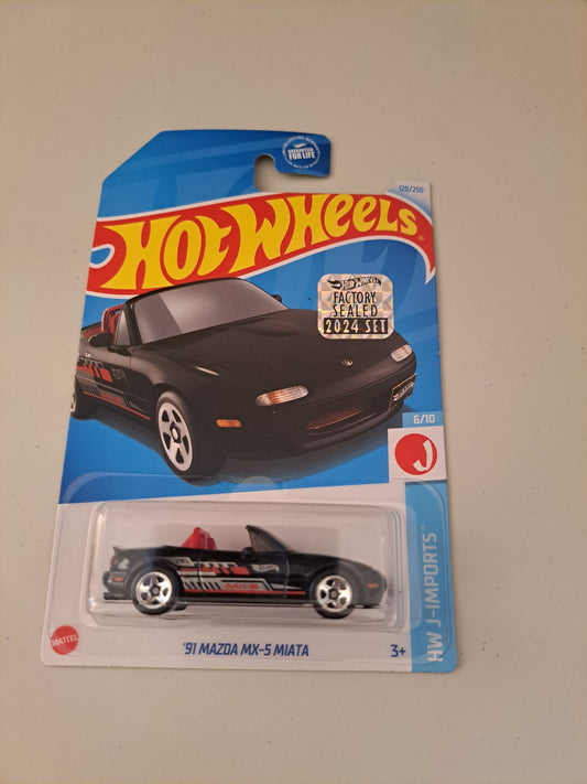 Hot Wheels 91 Mazda Mx-5 Miata *Factory Sealed*