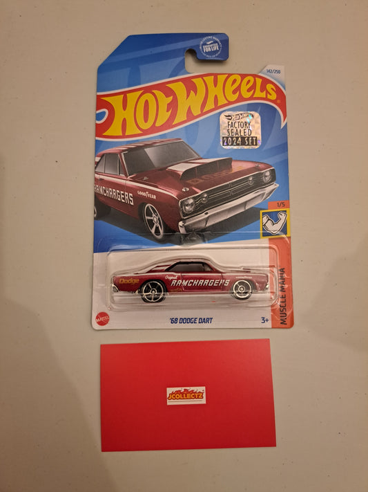 Hot Wheels 68 Dodge Dart *Factory Sealed*