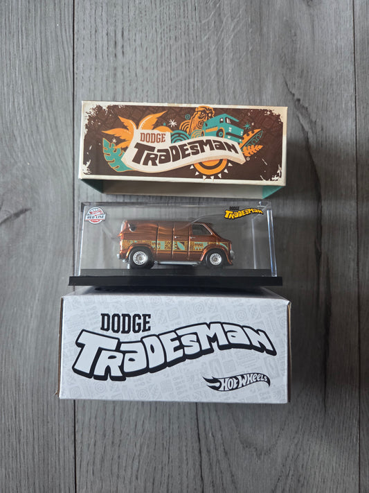 Hot Wheels Redline club Rlc Dodge Tradesman Orange
