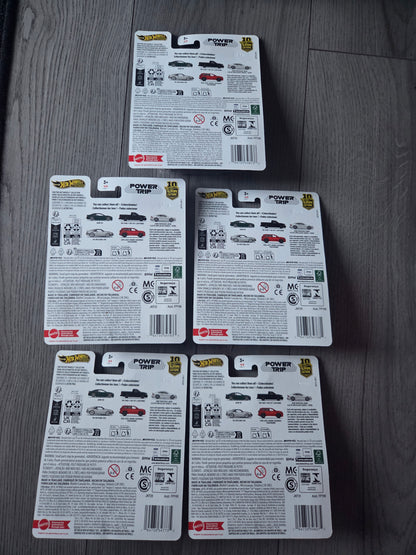 Hot Wheels Premium Power trip Set of 5