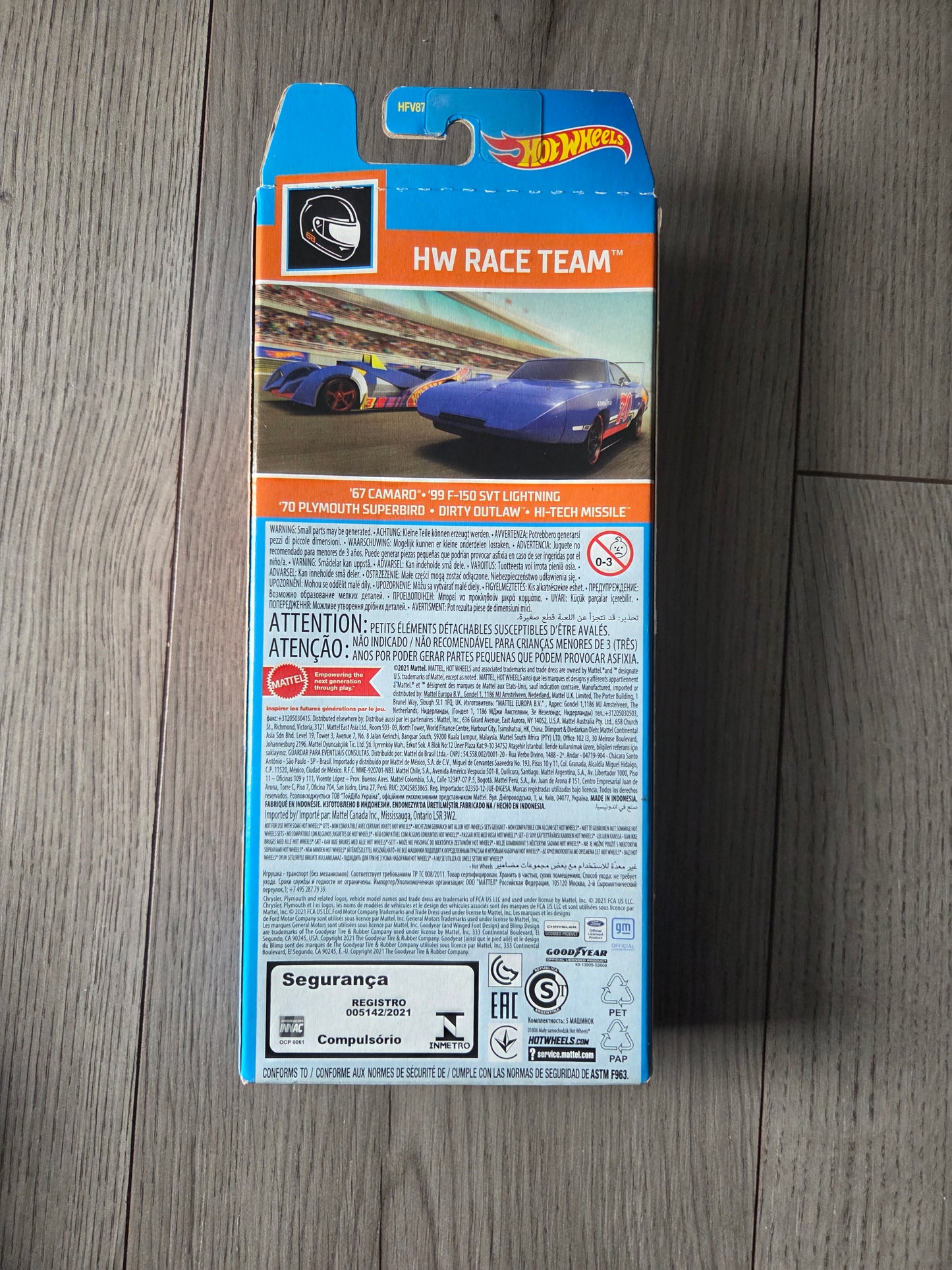 Hot Wheels Hw Race Team 5 Pack