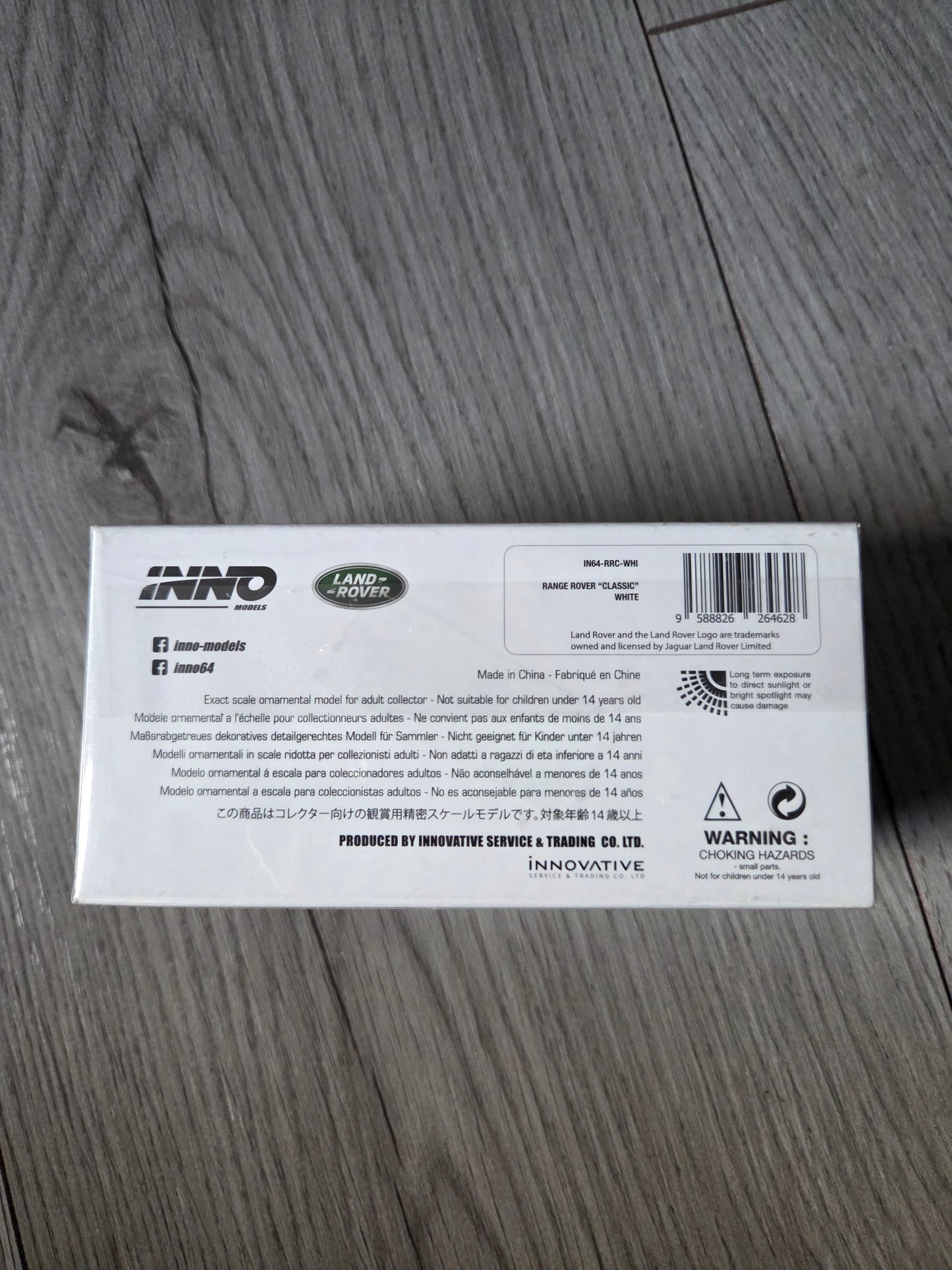 Inno 64 Range Rover Classic White