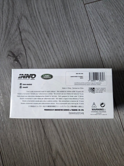 Inno 64 Range Rover Classic White