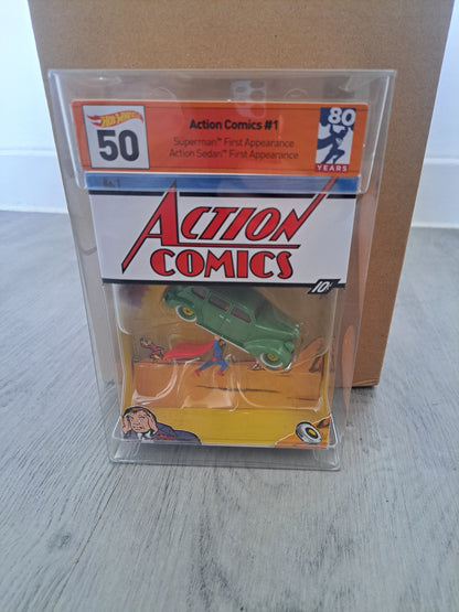 Hot Wheels Sdcc Superman  Comic