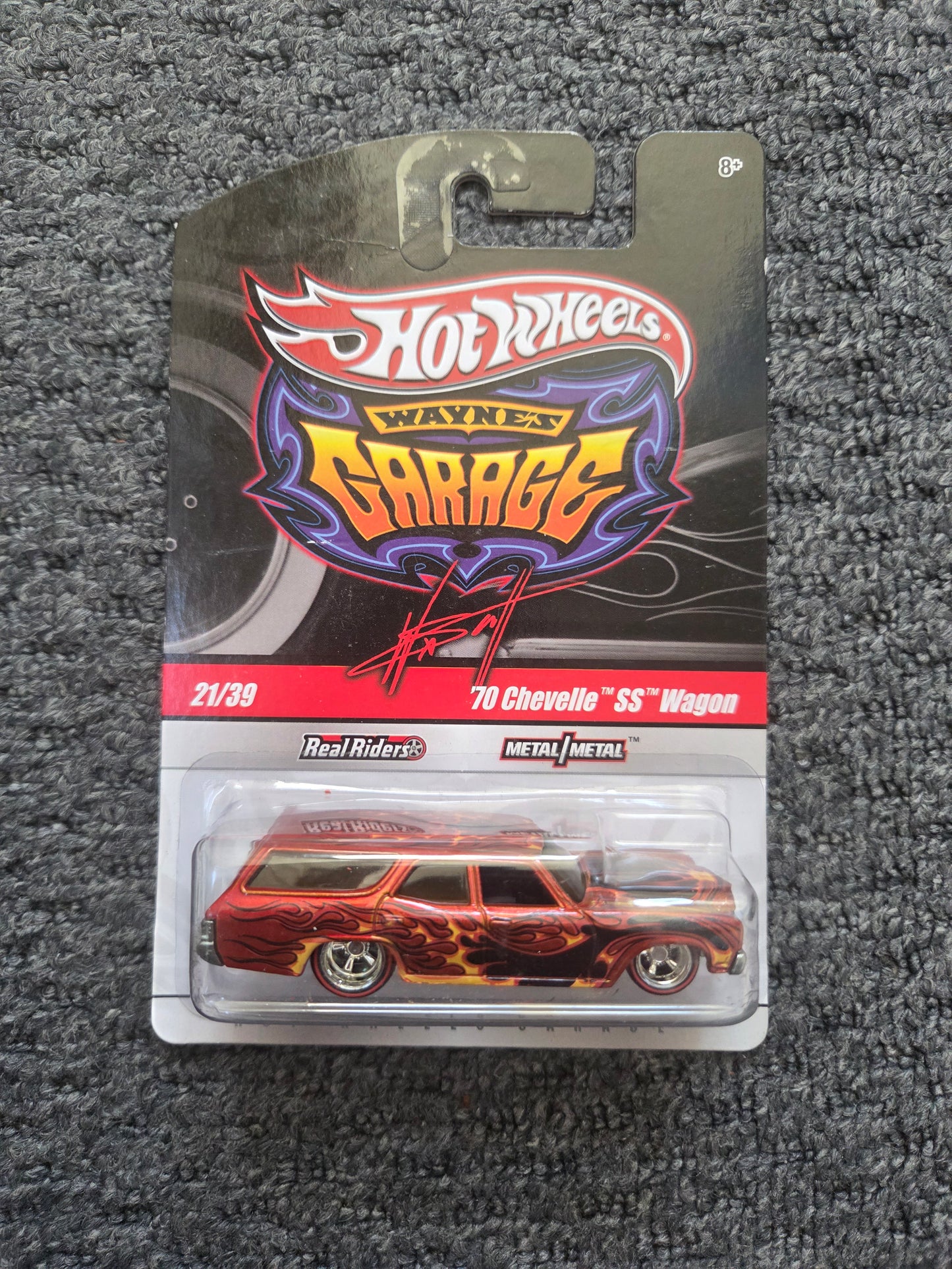 Hot wheels phils garage 70 chevelle ss wagon premium real rider