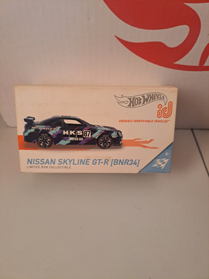 Hot Wheels Id Nissan Skyline GT-R (BNR34)