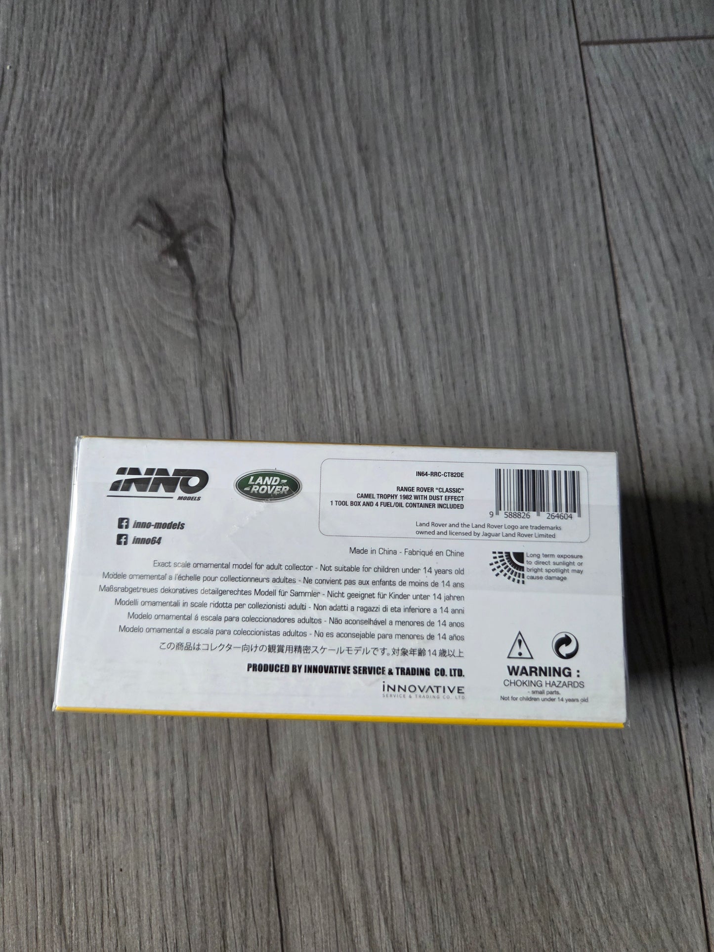 Inno 64 range rover camel trophy dust effect
