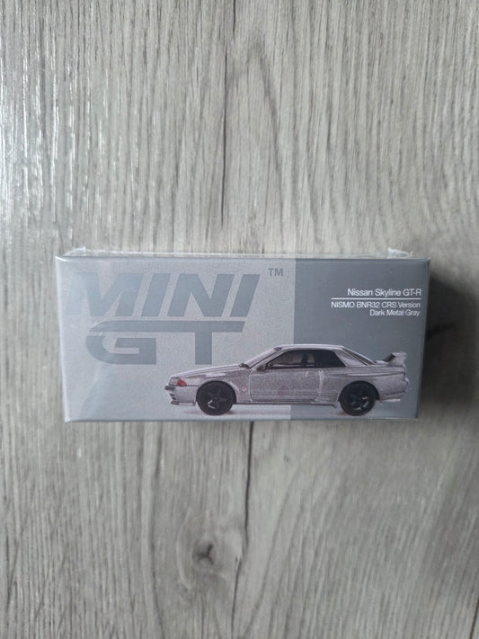 Mini Gt Nissan Skyline Gt-R Nismo Bnr32 crs verison dark metal grey #1024