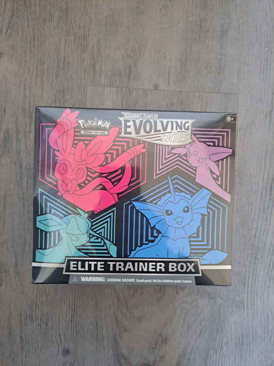 Evolving Skies Elite Trainer Box Sealed