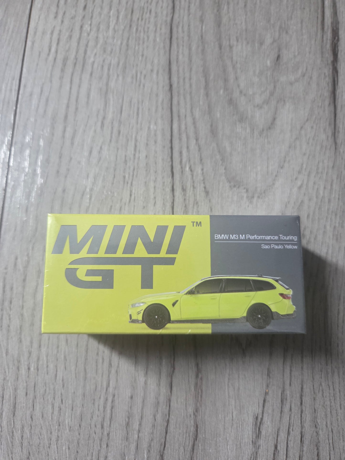 Mini Gt Bmw M3 M Performance Touring Sao Paulo Yellow #1102