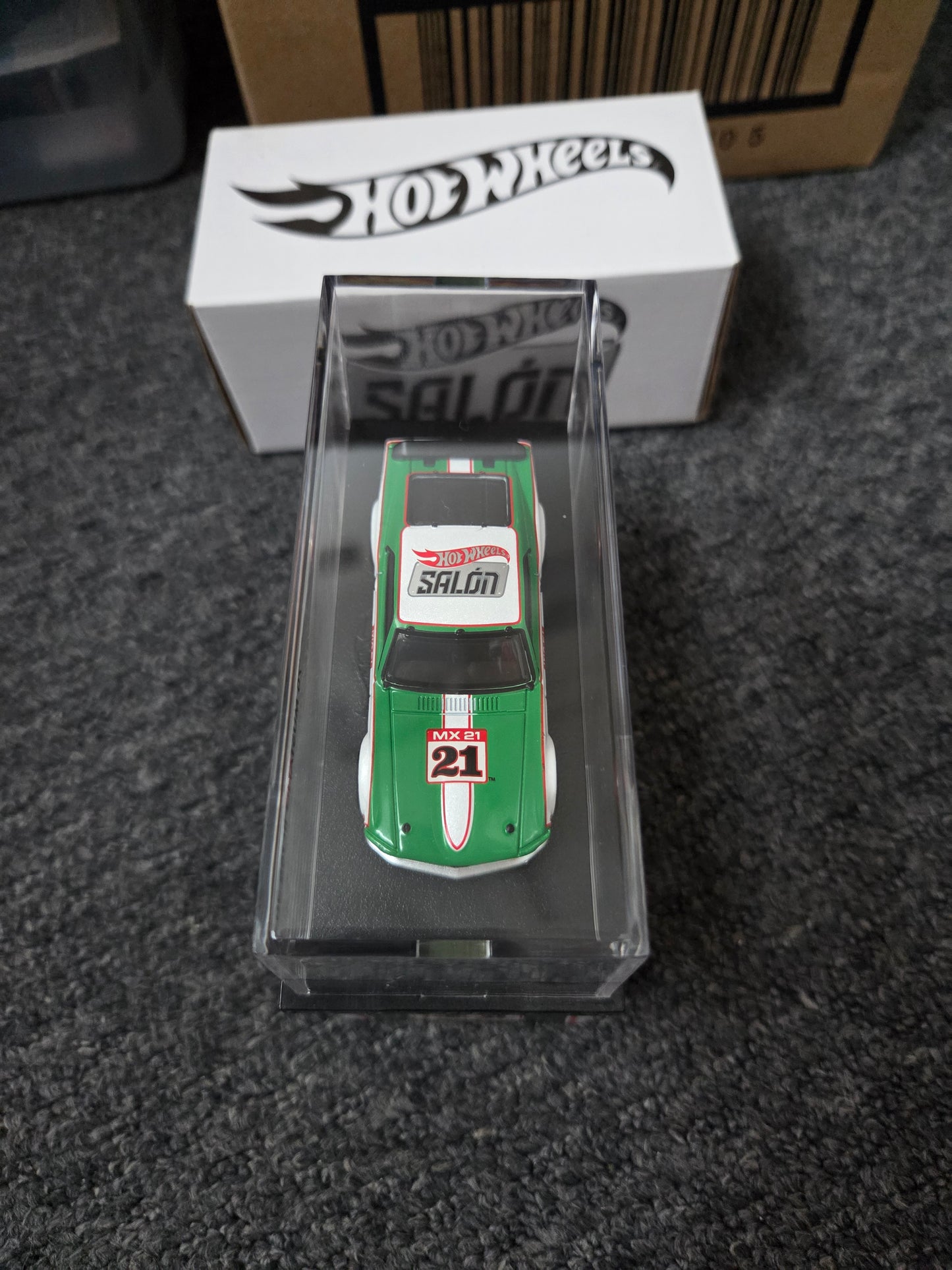 Hot Wheels Salon Mexico Convention 70 Ford Mustang boss 302
