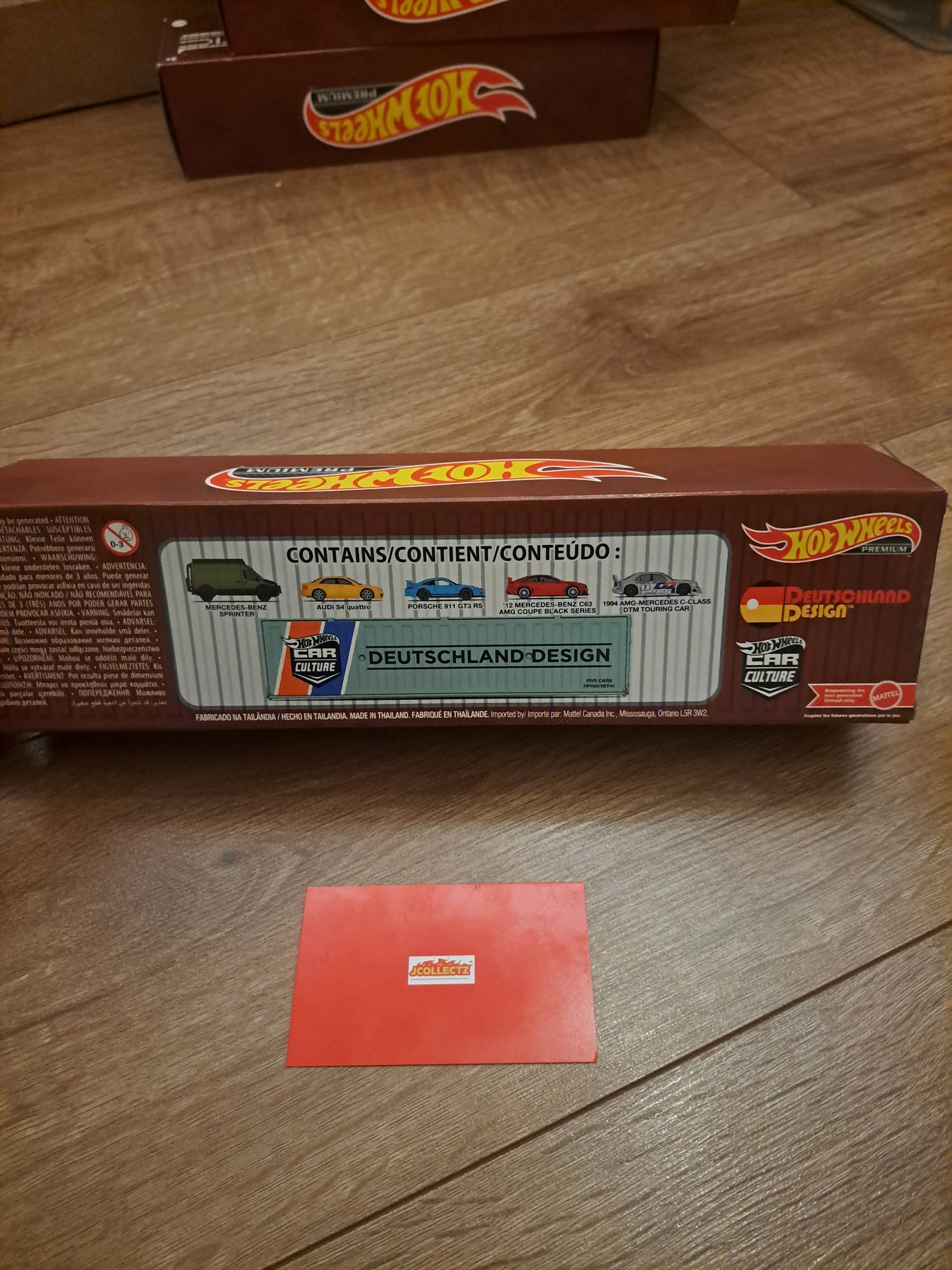 Hot Wheels Deutchland Design Container Set