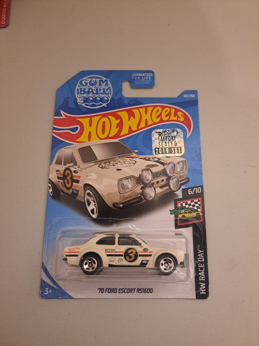 Hot Wheels 70 Ford Escort Rs1600 *Factory Sealed*