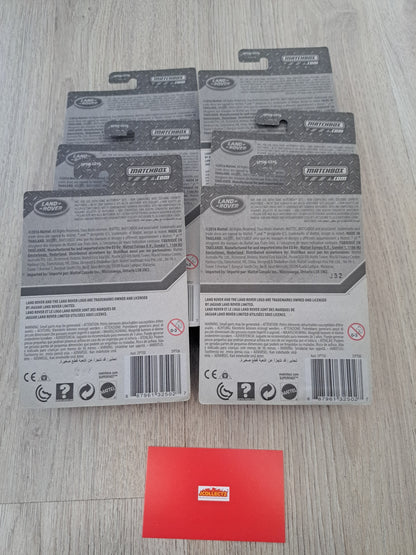 Matchbox Land Rover Set of 6