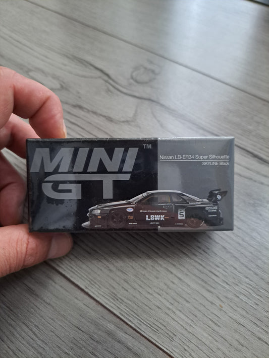 Mini gt Skyline lb er34 super Silhouette #844