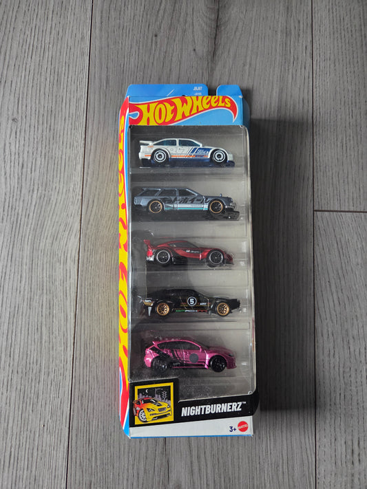Hot Wheels 5 Pack Nightburnerz